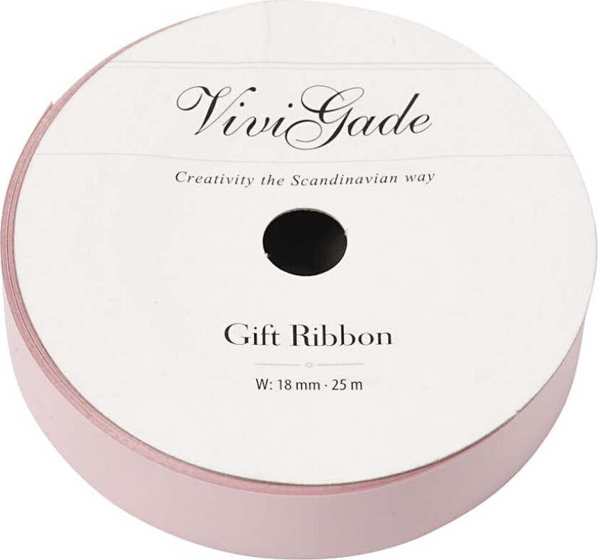 Gavebånd Creativ Company 18 mm Matt 25 m/1 Rl