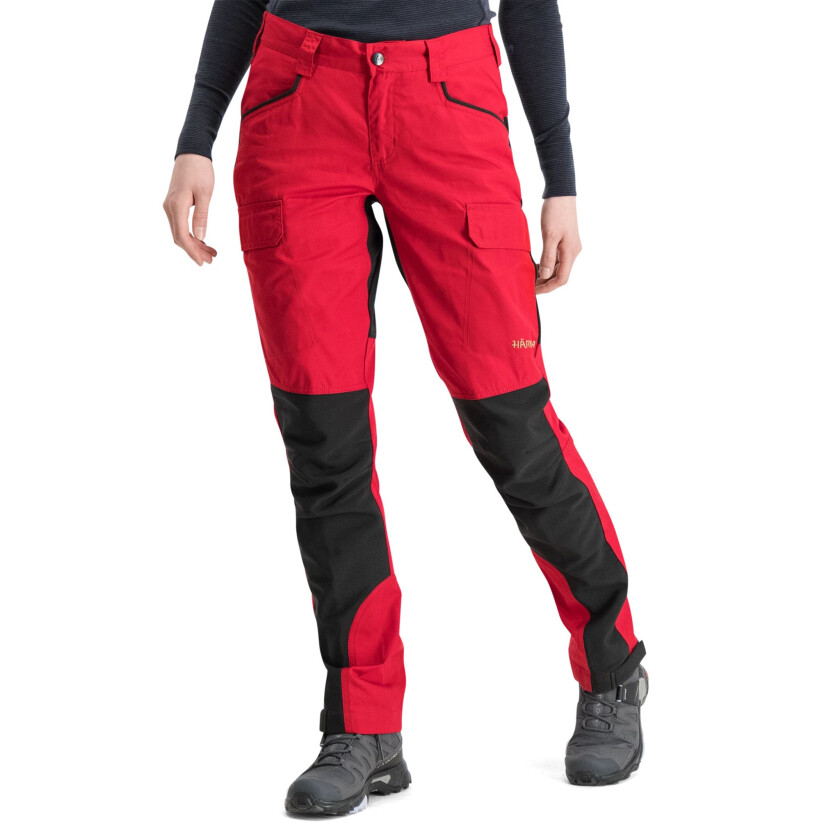 Silva Pants, jakt- og turbukse, dame RED/BLACK