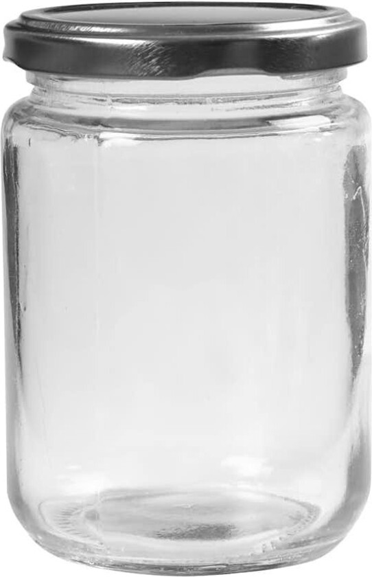 Syltetøyglass Creativ Company Transparente 370 ml 6 stk/1 Pk