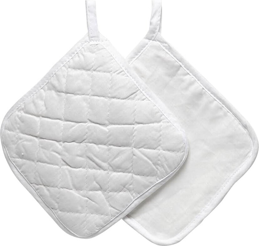 Bilde av Grytekluter Creativ Company Str 20x20 cm Hvit 1 Par