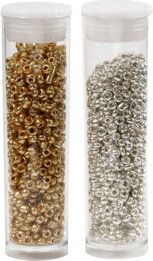 Rocaillesperler Creativ Company D17 mm Str 15/0 Hullstr 0,5-0,8 mm 2x7 g/1 Pk