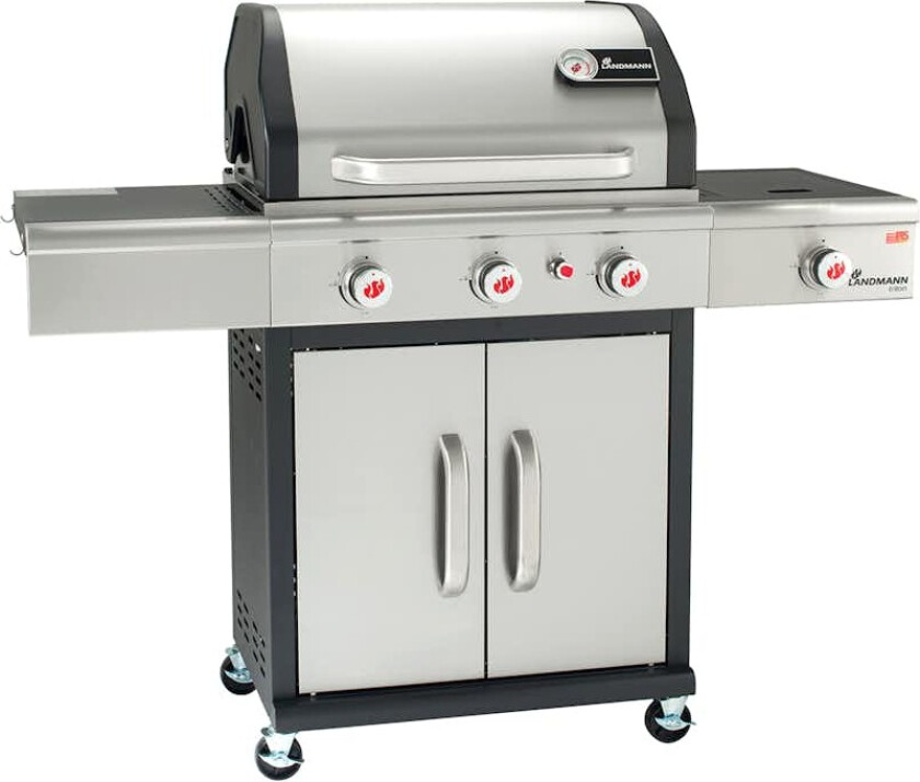 Gassgrill Landmann Triton cooK PTS 3.1 Rustfritt Stål