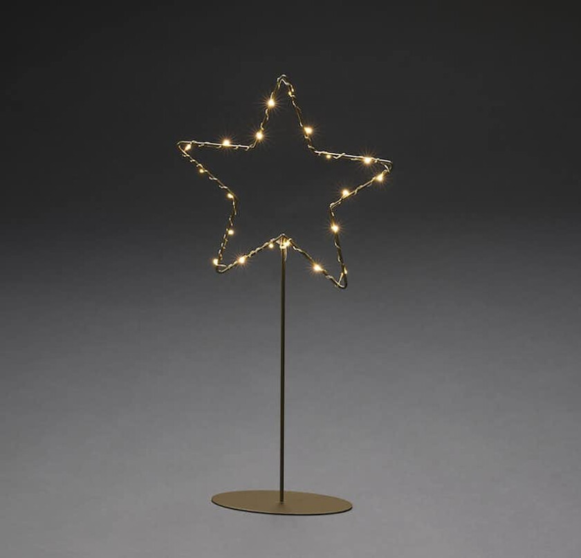 Adventsstjerne Gnosjö Konstsmide 20L LED Metall