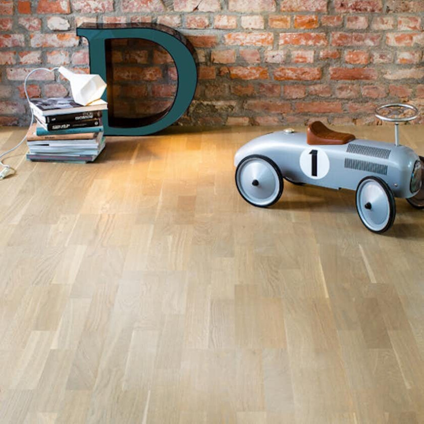 Parkett Boen Eik Sand Oljet 3-Stav