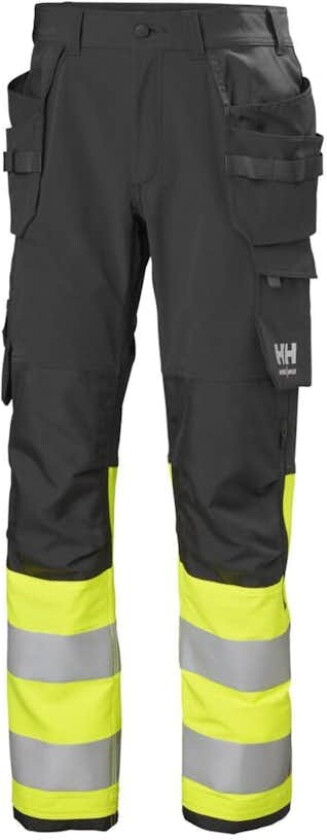 Håndverksbukse HH Alna 4-V HiVis Kl 1