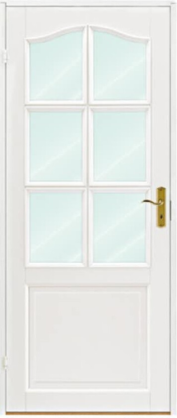 Innerdør Scanflex Pernille Hvit Klarglass 2x3