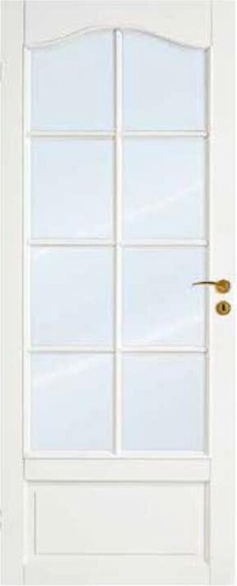 Innerdør Scanflex Siv Klarglass 2x4