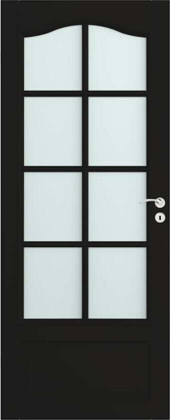 Innerdør Scanflex Siv Klarglass 2x4