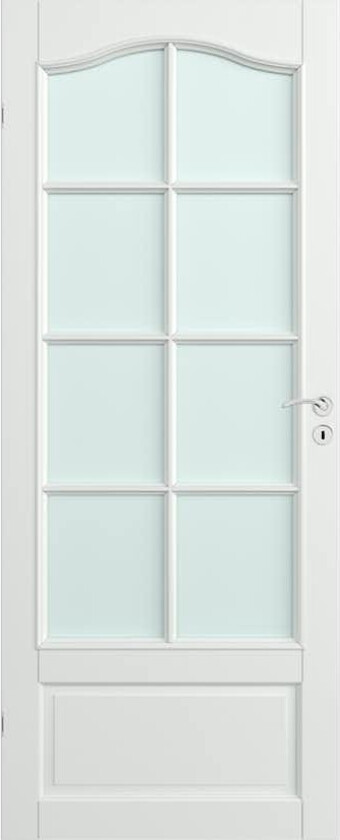 Innerdør Scanflex Siv Klarglass 2x4