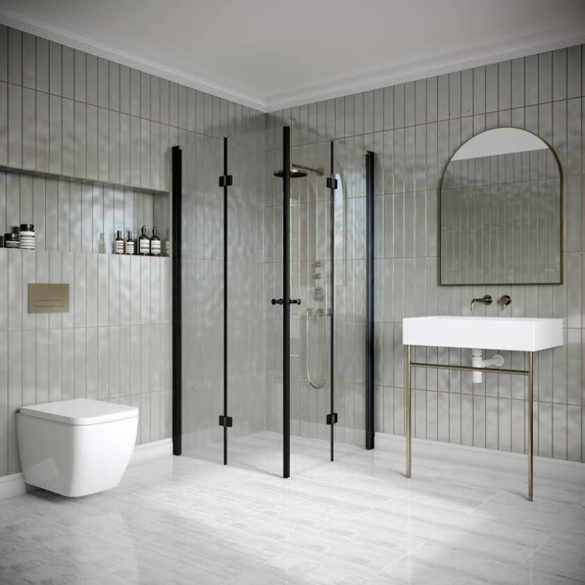 Bilde av Dusjhjørne Hietakari Classic 150 Foldbare Dører