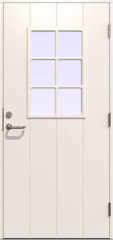 Ytterdør Gilje Lund Katedralglass