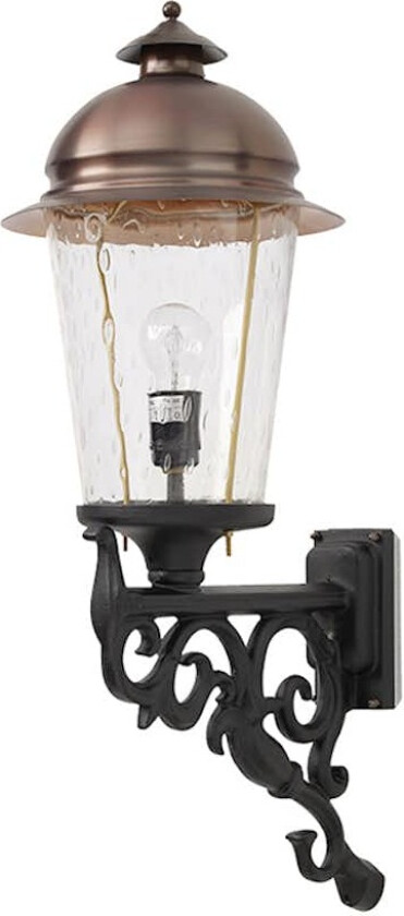 Vegglampe Westal Herregård Kobber 100W