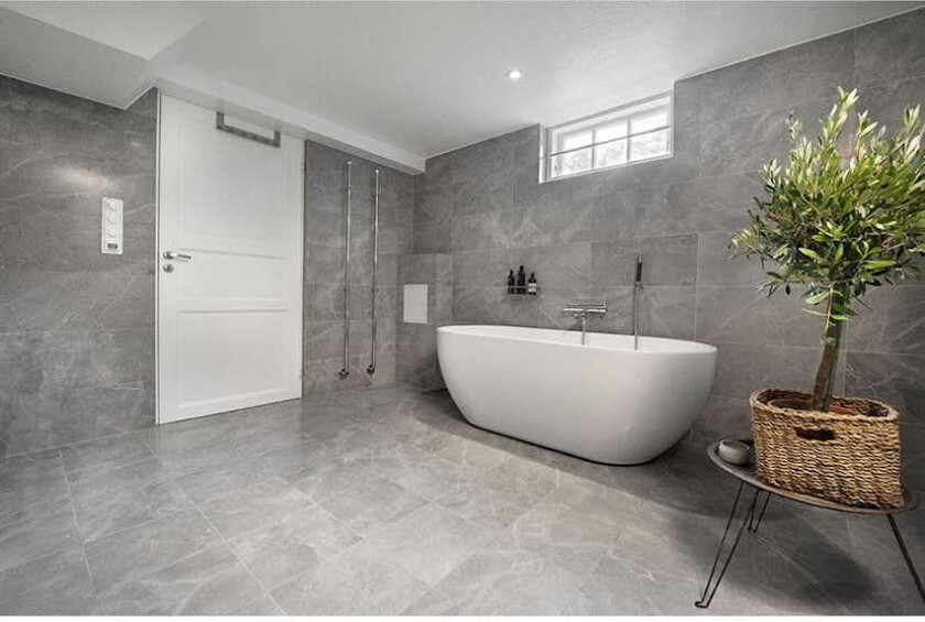 Klinker Bricmate M66 Grey Fleury Honed 60x60 cm