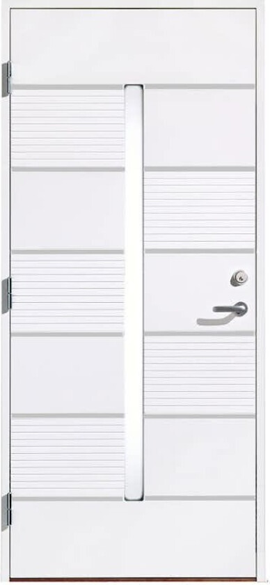 Ytterdør Tundøren Luna Hvit