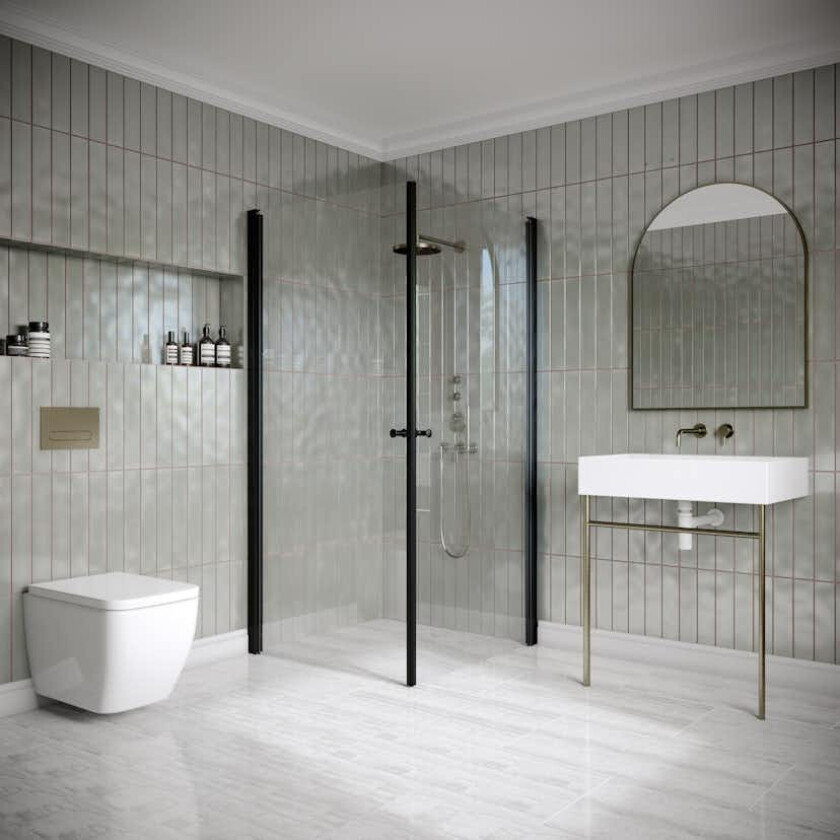 Bilde av Dusjhjørne Hietakari Classic 148 Vendbare Dører