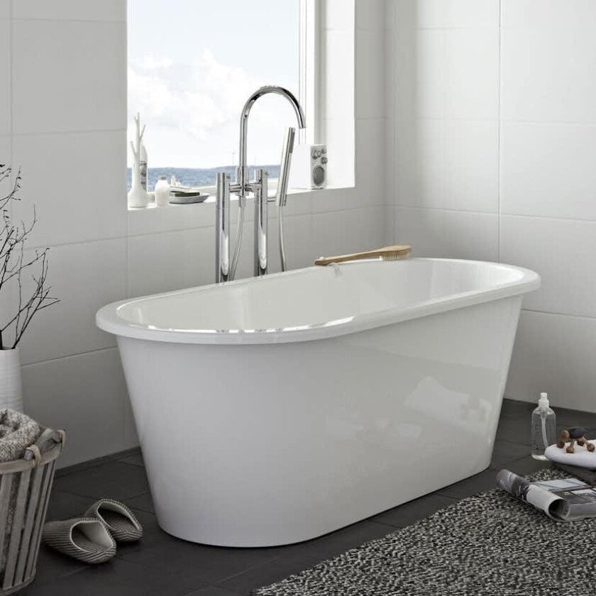 Badekar Hafa Original 160 Støpemarmor