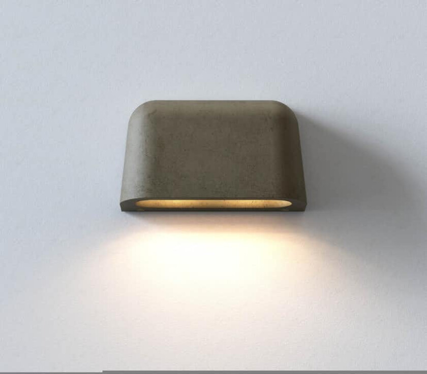 Fasadebelysning Astro Mast Twin Costal Matt Betong