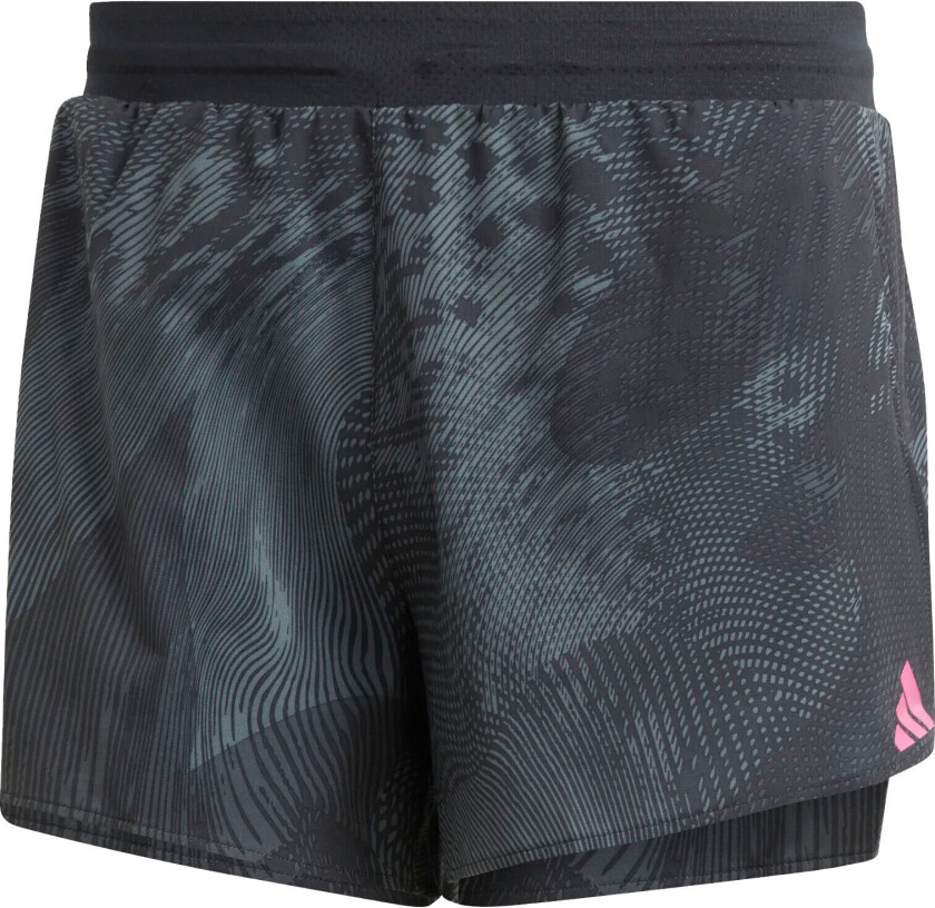 Adizero Split Running Shorts Herre Black/Grey Six M