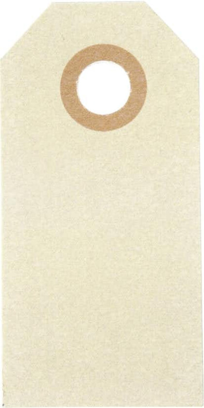 Bilde av Manillamerker Creativ Company Str 3x6 cm Natur 1000 Stk/1 Pk