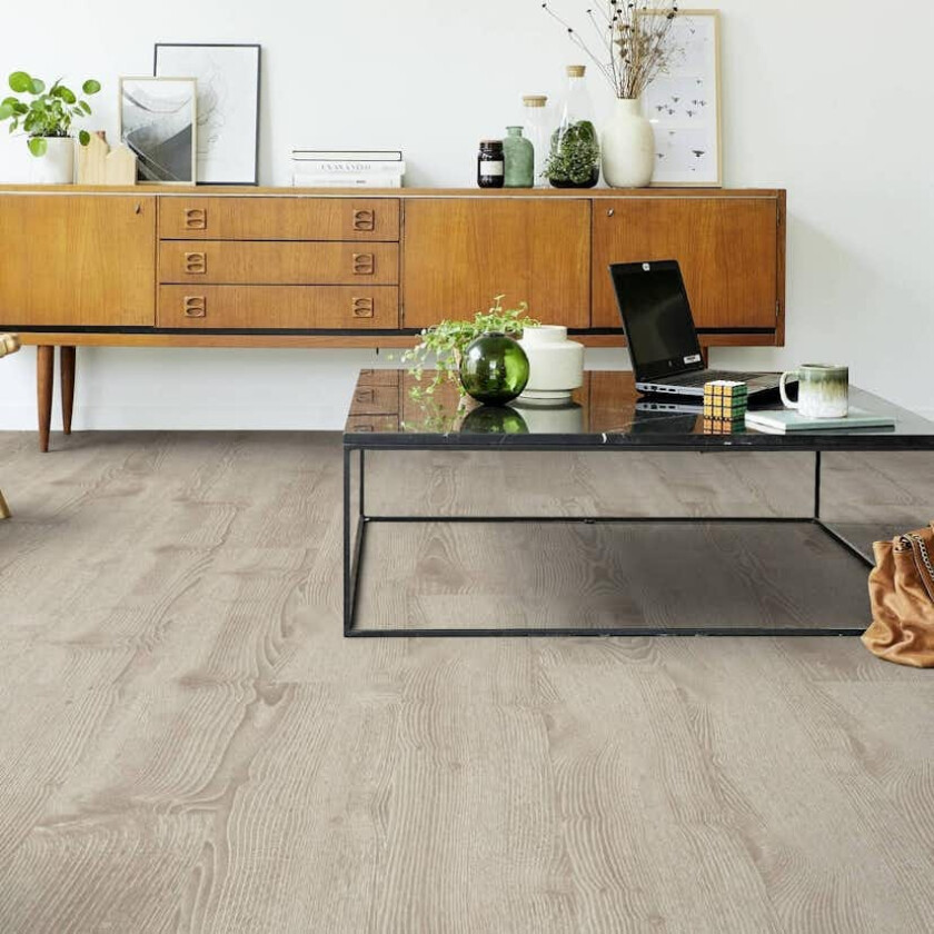 Vinylgulv Tarkett iD Inspiration 55 Scandinavian Oak Medium Beige