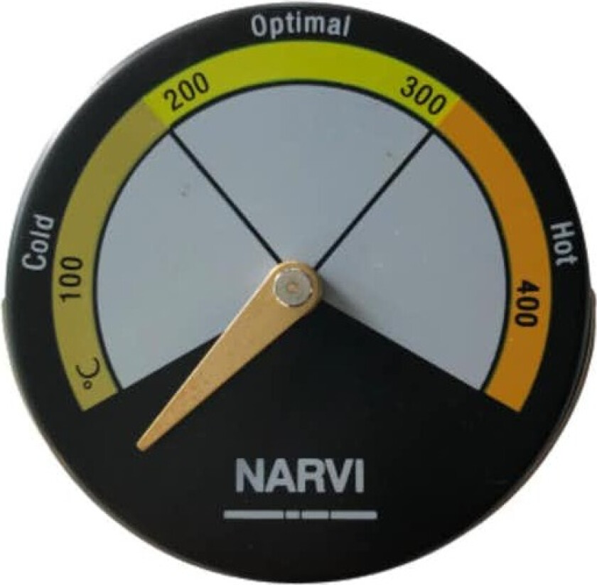 Røykkanaltermometer Narvi Magnetisk