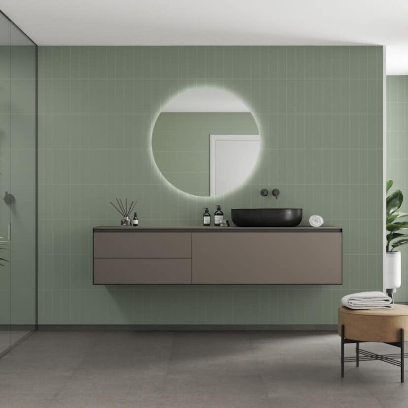 Baderomspanel Fibo 5206-M0830 Olivegreen