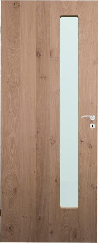 Innerdør Scanflex Bris Eik Rustic Klarglass