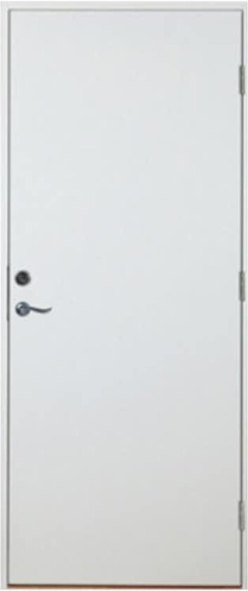 Innerdør Diplomat Massiv Hvit Tett