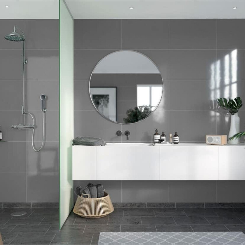 Baderomspanel Fibo 4115 M6040 Medium Grey