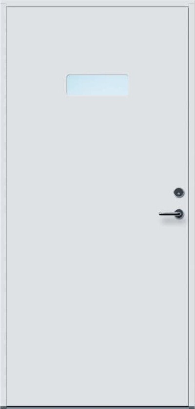 Ytterdør Bygg1 Forus 07 Klarglass