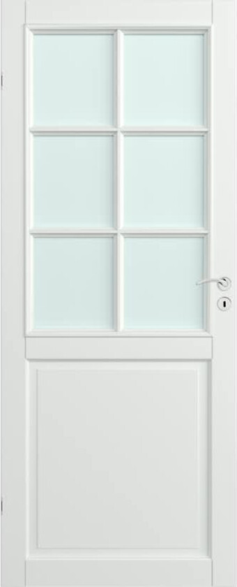 Innerdør Scanflex Sindre Klarglass 2x3