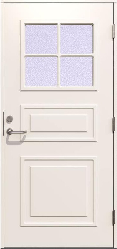 Ytterdør Gilje Sirdal Dekor Katedralglass