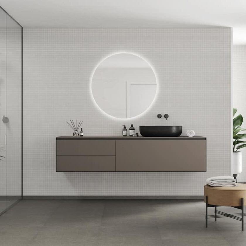 Baderomspanel Fibo 2090-M0303 Light Grey