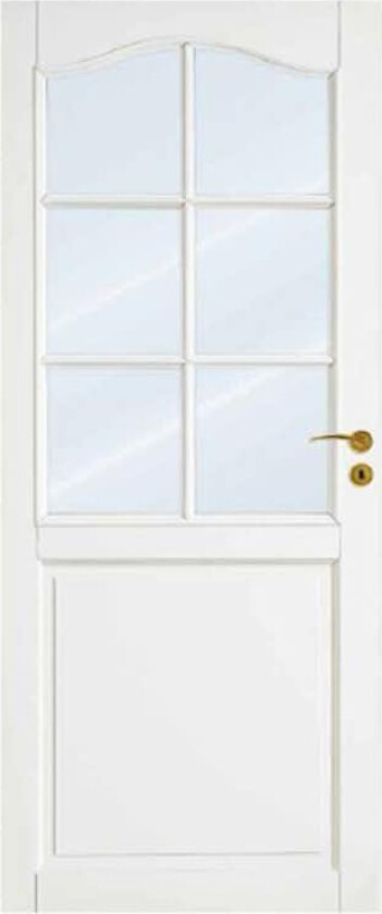 Innerdør Scanflex Siv Klarglass 2x3