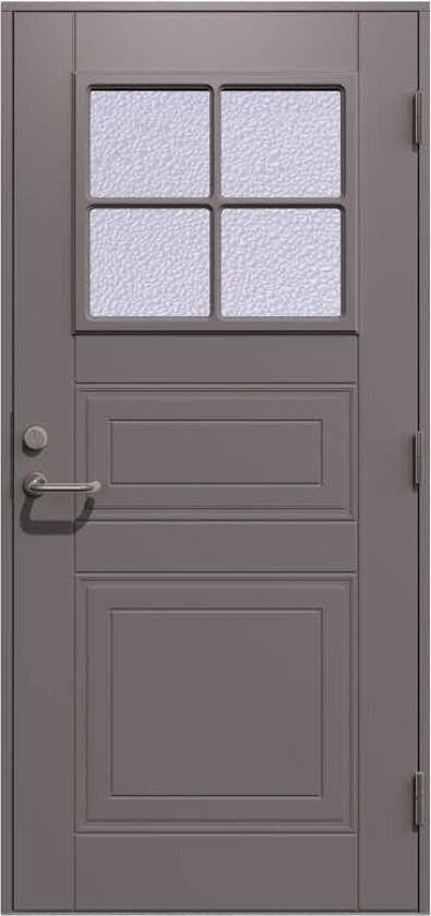 Ytterdør Gilje Sirdal Profil Katedralglass