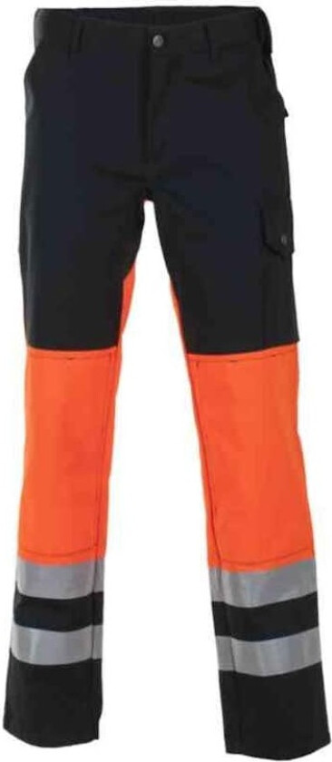 Arbeidsbukse BS Dokka Kneputelommer HiVis Kl 1
