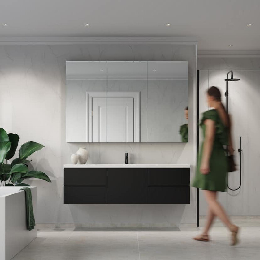 Baderomspanel Fibo 3487-M00HG Bright Marble