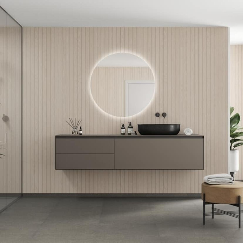 Baderomspanel Fibo 2159-M0500 Light Wood