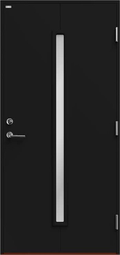 Ytterdør Diplomat Maj Sotet Glass