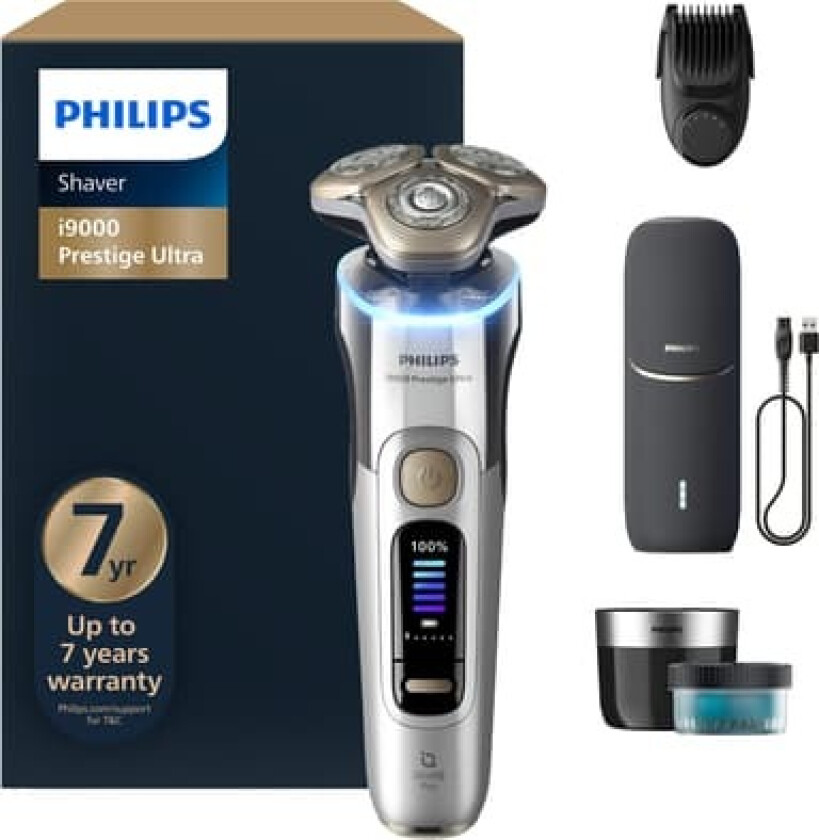 Bilde av i9000 Prestige Ultra barbermaskin XP9404/46 (sølv)