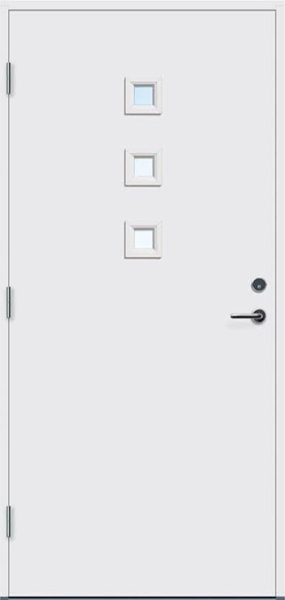 Ytterdør Bygg1 Odda Klarglass