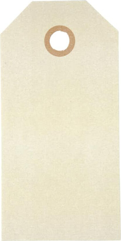 Bilde av Manillamerker Creativ Company Str 5x10 cm Natur 1 Pk