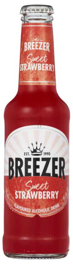 Bacardi Breezer Strawberry 27,5cl flaske