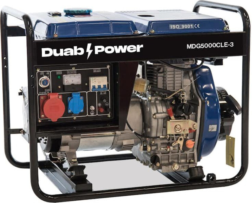 Strømaggregat Duab-Power MDG5000CLE-3 3-fas Diesel