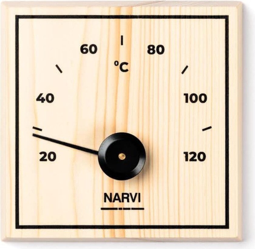 Bastutermometer Narvi Furu