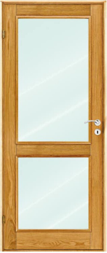 Innerdør Scanflex Trend 2 Lakkert Eik Klarglass