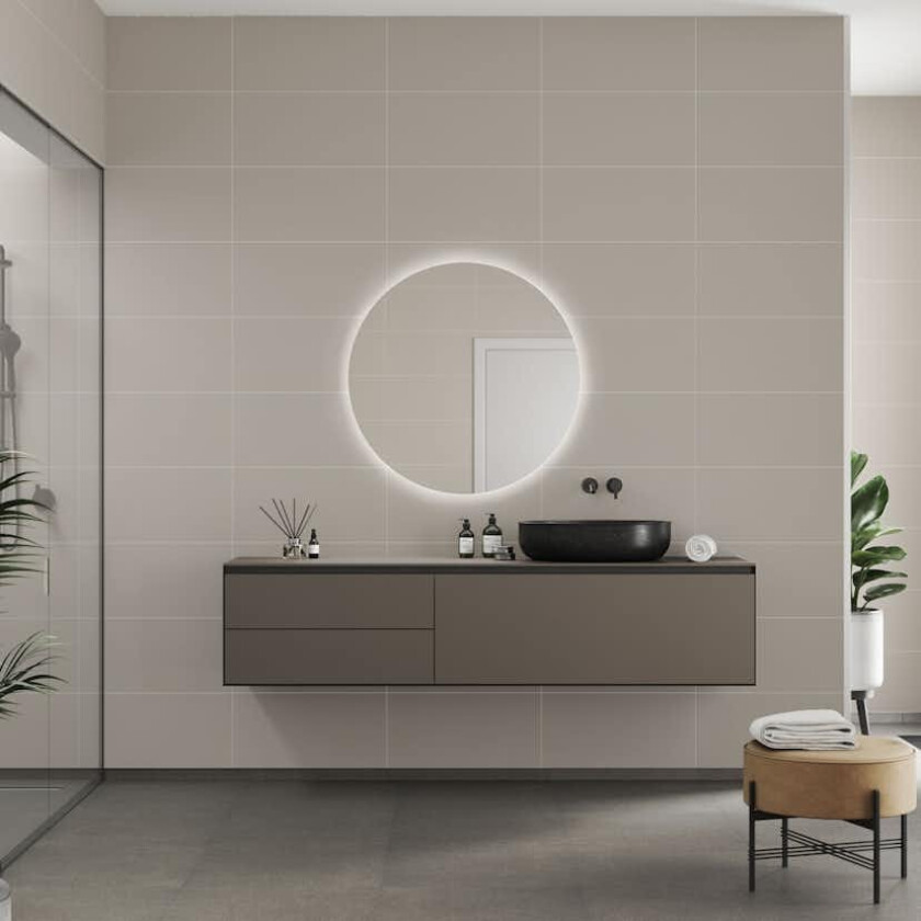 Baderomspanel Fibo 5200-6030 EM Warm Grey