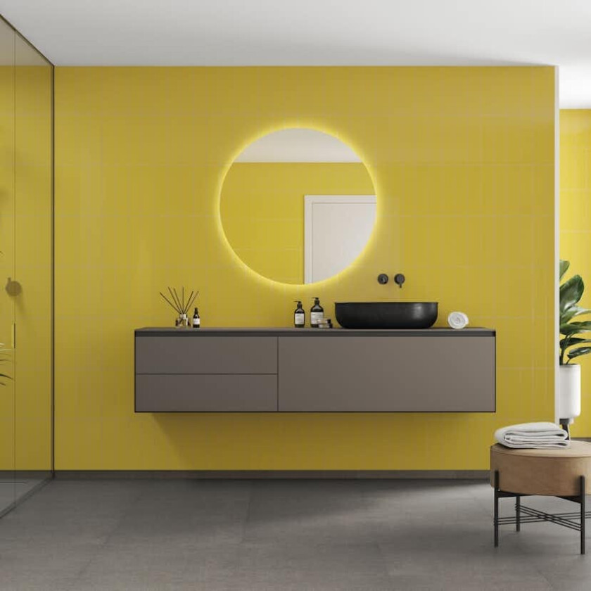 Baderomspanel Fibo 5223-M0830 Yellow