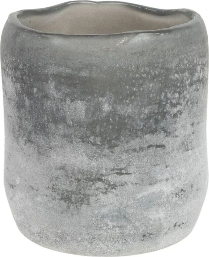 Halde telysholder 12 cm Grå