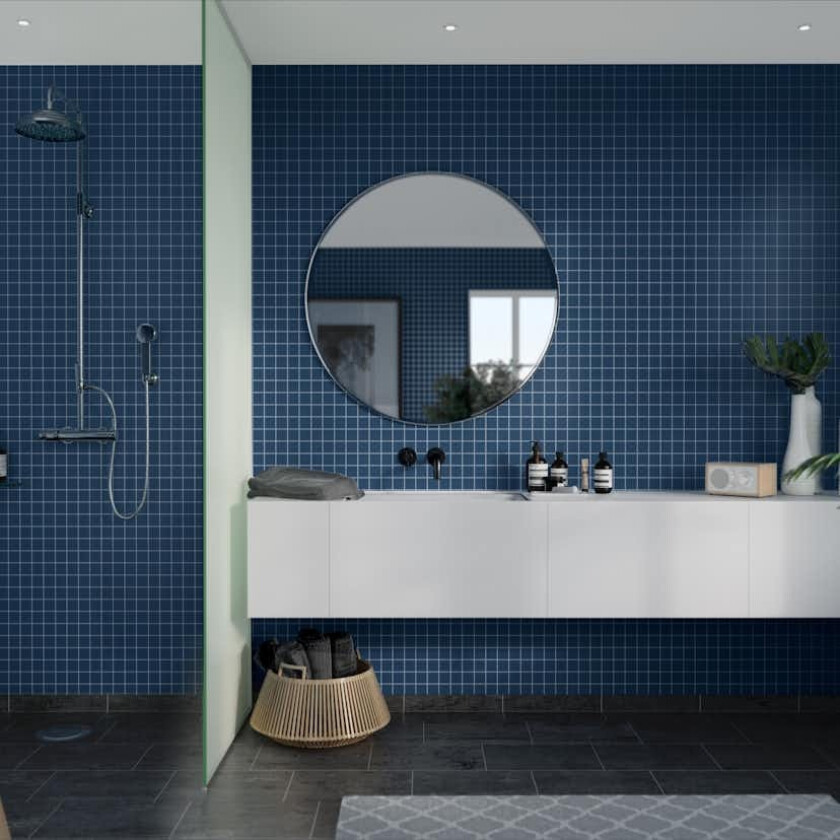 Baderomspanel Fibo 5230-M0303 Smokey Blue